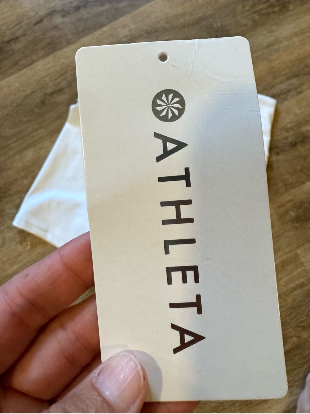 Athleta White High-Rise Bike Shorts — Smooth Support Waistband - Picture 3 of 5
